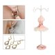 thumbnail image 5 of Encantador Soporte De Joyería De Princesa, Soporte Para Collar De Vestido De Princesa, Estante De Joyería De Princesa De Maniquí De Hierro De Pino, Diseño Distintivo, 5 of 7