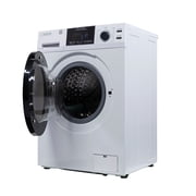 Equator All-in-One 4600 Washer Dryer Combo, Ventless/Vented, Pet Cycle, 1.62 cu.ft / 15 lbs, 110V, White