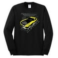 thumbnail image 2 of Wild Bobby, Ford Boss 302 Mustang Horse Power Retro, Cars and Trucks, Men Long Sleeve Shirt, Black, Small, 2 of 4