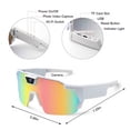 thumbnail image 6 of Smart Video Camera Sunglasses, HD 1080P Wearable Action Camera for Outdoor Sports, Polarized Lens Recording Glasses for Biking, Fishing, and Hunting, Gift for Men/Women, 6 of 6