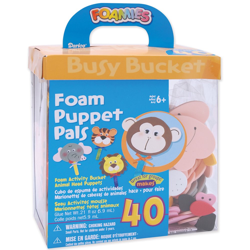Foam Kit Makes 40Puppet Pals