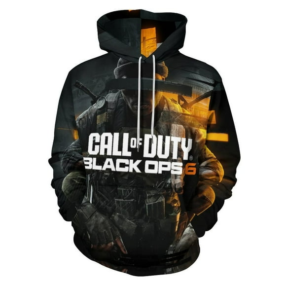 Call of Duty Black Ops Casual Hoodie Jacket Hooded Long Sleeves Sweatshirt Pullover Sweaters Women Men