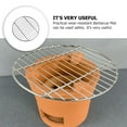 thumbnail image 3 of MasteelfCA Grille Ronde en Acier Inoxydable pour Barbecue Extérieur Tapis de Grillage en Métal, 3 of 9