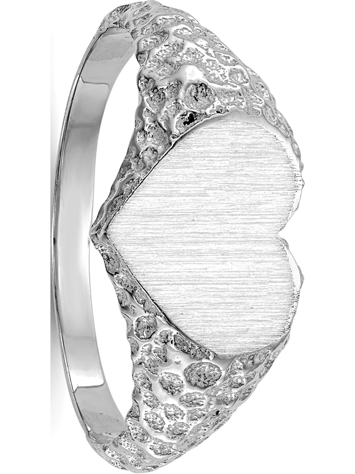 Jewelry by Sweet Pea - 14k White Gold White Signet Ring - Walmart.com - Walmart.com