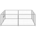 thumbnail image 2 of Dog Kennel Charmma Outdoor Dog Pen Silver 43.1 ft² Steel, 2 of 6