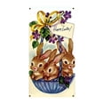 thumbnail image 1 of YWIYIUD 1PC Happy Easter Door Cover Easter Decorations, 71x35 Inch Easter Rabbit Eggs Door Banner Welcome Easter Banner Spring Theme Rabbit Door for Front Door Wall Indoor Outdoor Home Decor, 1 of 7