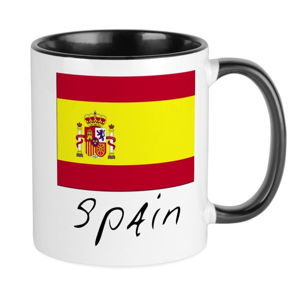 CafePress Spain (Flag, International) Mug Unique Coffee Mug, Coffee