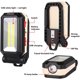 thumbnail image 3 of Luz de trabajo LED Luz de camping Foco LED recargable Lámpara de luz de trabajo recargable Taller COB Antorcha Linterna con base magnética JAMW Sencillez, 3 of 5