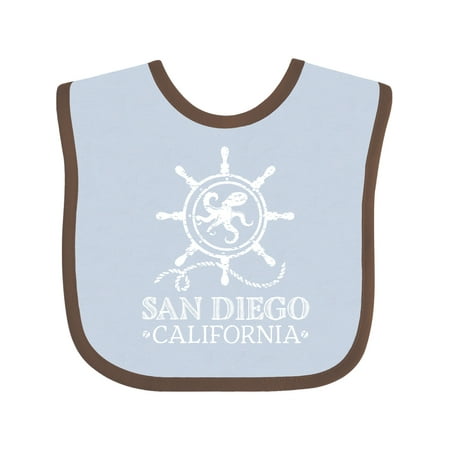 San Diego California Travel Baby Bib