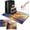 Sunset 2, variant on Starfish Summer Beach Coffee Mat for Countertops, Shell Blue Ocean Dish Drying Mat 2 Pcs for Kitchen Coffee Bar Accessories Fit Under Coffee Maker Espresso Machine Dish Rack Hide Stain Rubber
