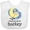 AA-White, variant on Inktastic Dreaming About Hockey Boys or Girls Baby Bib