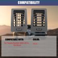 thumbnail image 2 of Dashboards Fit For Toyota Runner 2005-2014, For HiLux, Center A/C Dash Air Vent Trim Cover, Dashboard Replacement Dash Mat-A Set, 2 of 6