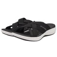 thumbnail image 1 of Zapatos Mujer Sandalias Cruzadas Cuña Punta Redonda Gran Tamaño Europeas Y Americanas para Mujer (Negro 39), 1 of 9