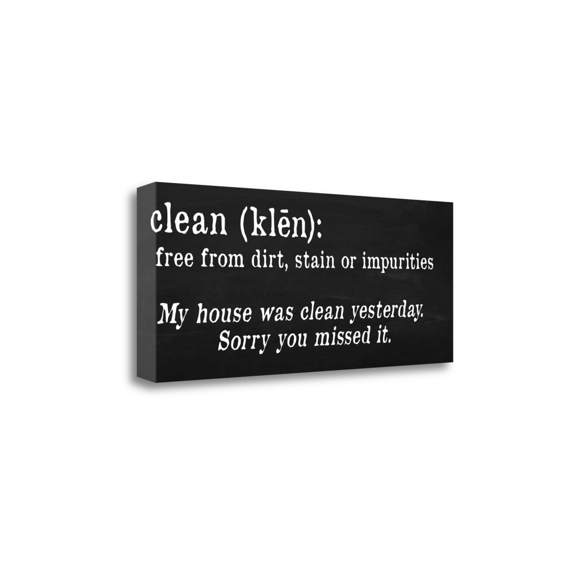 Clean Definition By Anna Quach 28 X 12 Fine Art Giclee Print On