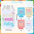 thumbnail image 5 of Beach Bachelorette Party Favor Can Coolers, 12Pcs Beaches Booze and Besties Beach Bachelorette Party Gift Can Sleeves for Summer Pool Engagement Party Beach Bridal Shower, 5 of 6