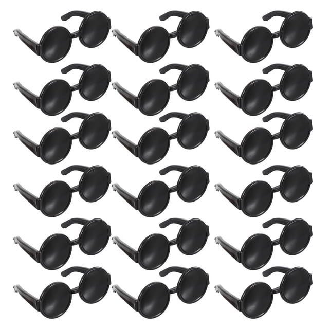 BRIGHTFUFU 60 piezas de accesorios para gafas de sol para muñecas, mini gafas para muñecas, juguetes para casa de muñecas, gafas de sol, accesorios para disfraces.
