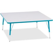 Elementary Height Color Edge Square Table