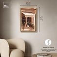 thumbnail image 5 of Cat at the Store Window Canvas Fashion Designer Wall Art by Art Remedy, Gold Frame, 20" x 30", 5 of 7