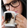 thumbnail image 2 of 3drose, Dog Rottweiler Puppy, 11oz Mug, 2 of 6
