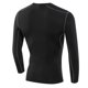 thumbnail image 5 of Ropa deportiva de manga larga de secado rápido para fitness, ropa de compresión para fútbol, baloncesto, ropa para correr, mallas elásticas transpirables que absorben el sudor, 5 of 5