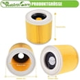 thumbnail image 5 of Pack de 2 filtros de cartucho para aspiradoras Krcher Sincero Electrónica, 5 of 5