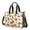 Halloween Pumpkin Pattern, variant on Halloween Pumpkin Ghost Pattern Canvas Messenger Tote Bag, Work Tote with Multi Pockets & Removable Strap, Large Capacity Gifts for Work Travel Shopping