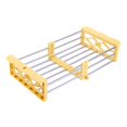 thumbnail image 3 of Escurreplatos Cesta de almacenamiento Cocina, Utensilios Sartenes Tazones Platos y vasos Múltiples platos Exclusivo, Estante para secar platos sobre Amarillo Soledad rejilla de drenaje, 3 of 10