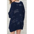 thumbnail image 2 of Sherrylily Women Crochet Cardigan Kimono Boho Long Sleeve Lightweight Oversized Open Front Knitted Sweater, 2 of 4