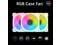 PANO-MOUNTS 120mm RGB Case Fans 12V Infinity Mirror Fan Quiet Gaming PC Computer LED CPU Cooler Chassis Fans With Adjustable Color Controlled By Remote 3-Pack White