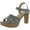 Ocean Soft Nappa, variant on Womens Soffia Leather Platform Slingback Sandals