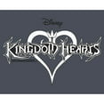 thumbnail image 2 of Women's Kingdom Hearts 1 Sketch Logo  Racerback Tank Top Navy Blue Heather X Small, 2 of 4