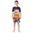 thumbnail image 1 of Nickelodeon Boys' Avatar The Last Airbender Cartoon Pajama Set Shorts (10/12), 1 of 2