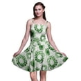 thumbnail image 1 of Bimba Robe d'Été à Bretelles Spaghetti Imprimée Teinture sur Nœuds Robe de Plage de Vacances-TG, 1 of 5