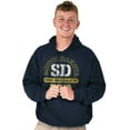 thumbnail image 5 of South Dakota Available in HD Funny Hoodie Sweatshirt Women Men Brisco Brands S, 5 of 6