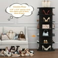 thumbnail image 2 of 6-Tier Spinning Shoe Rack Tower - 360° Revolving Lazy Susan Shoe Organizer with Free Standing Design - Perfect for Entryway, Living Room, and Hallway Storage, 2 of 6