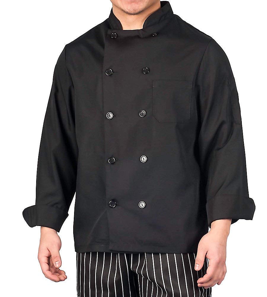 Men's Lightweight Long Sleeve Chef Coat