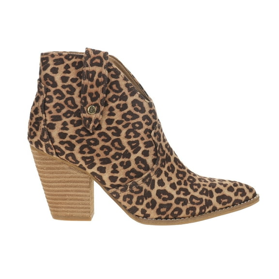 Corkys Womens Bar Hoppin Leopard  Ankle Boots