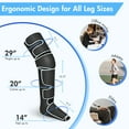 thumbnail image 4 of Leg and Foot Massager for Circulation with Heat, Full Wrap Multiple Massage Boots for Relaxtion, Gifts for Man Woman, Mothers Day, 4 of 8