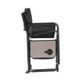 thumbnail image 3 of Faulkner FLK-49580 El Capitan Director Chair with Cooler Bag - Black, 3 of 4