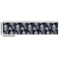 thumbnail image 2 of Ambesonne Floral Fabric by the Yard Upholstery, Chrysanthemum Blooming, 2 Yards, Indigo Pale Grey, 2 of 4