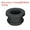 Black, variant on Uxcell 10Pcs Snap Rubber Grommet Plug Mount Dia 10.5mm ID 7.5mm Seal Anti-Scratch for Electrical Box Cable Pipe, Grey