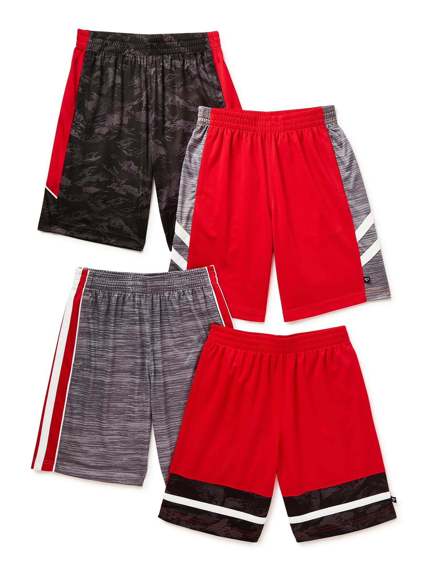 Burnside Plaid Shorts with Belt 14/16 Charcoal 26 