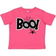 thumbnail image 3 of Inktastic Halloween Boo with Spider and Web in Black Boys or Girls Toddler T-Shirt, 3 of 5