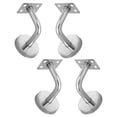 thumbnail image 1 of FUTUREORYY 4Ud Soportes De Montaje Para En Escaleras De Inoxidable Plata, 1 of 8