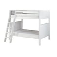 thumbnail image 3 of Camaflexi Twin over Twin Bunk Bed - Panel Headboard - Angle Ladder - White Finish, 3 of 3