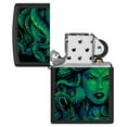 thumbnail image 4 of Zippo Medusa Design Black Matte Pocket Lighter, 4 of 6