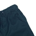 thumbnail image 3 of Bienzoe Boy's Cotton Twill Elastic Waist Shorts Navy Size 16, 3 of 6