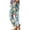 Sky Blue, variant on Women's Retro Printed Loose Pocket Patchwork Casual Cotton and Linen Pants Summer Casual Pants for Women