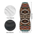 thumbnail image 6 of Uourmeti Geometric Car Seat Cover 1 Piece, Seat Covers for Cars Polyester Easy Install Anti-Fade for Suv Vehicle Regular Car Seats, 6 of 6