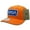 Orange, variant on RapDom Worm NASA Patch Trucker Mens Cap [Royal Blue - Adjustable]